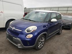 Fiat 500 salvage cars for sale: 2015 Fiat 500L Trekking