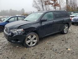 Toyota Highlander salvage cars for sale: 2010 Toyota Highlander Sport