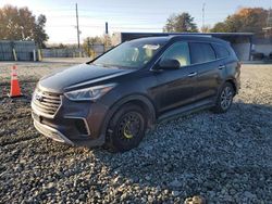 Hyundai salvage cars for sale: 2017 Hyundai Santa FE SE