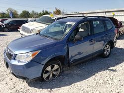 Salvage cars for sale from Copart Walton, KY: 2016 Subaru Forester 2.5I