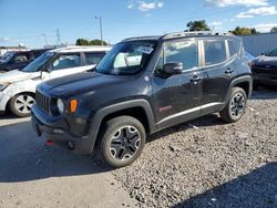 Jeep Renegade salvage cars for sale: 2017 Jeep Renegade Trailhawk