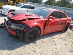 Dodge Charger salvage cars for sale: 2021 Dodge Charger SRT Hellcat