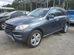 Mercedes-Benz m-Class salvage cars for sale: 2013 Mercedes-Benz ML 350 Bluetec