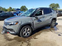 Jeep salvage cars for sale: 2022 Jeep Compass Trailhawk