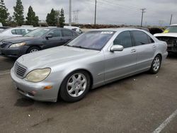 Mercedes-Benz s-Class salvage cars for sale: 2001 Mercedes-Benz S 430