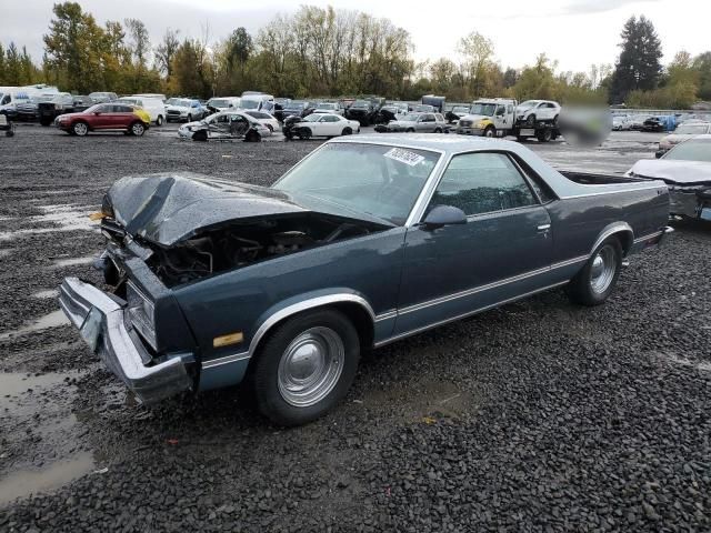 1986 Chevrolet EL Camino