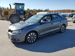 Volkswagen salvage cars for sale: 2014 Volkswagen Jetta Hybrid