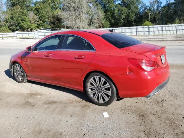 2018 Mercedes-Benz CLA 250 4matic