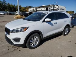 KIA salvage cars for sale: 2017 KIA Sorento LX