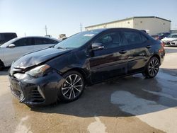 Toyota Corolla salvage cars for sale: 2017 Toyota Corolla L