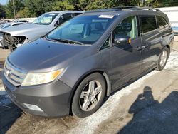 Honda Odyssey Touring salvage cars for sale: 2012 Honda Odyssey Touring