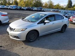 Honda salvage cars for sale: 2014 Honda Civic LX