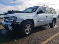 Chevrolet Trailblzr salvage cars for sale: 2003 Chevrolet Trailblazer