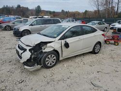 Hyundai Accent salvage cars for sale: 2017 Hyundai Accent SE