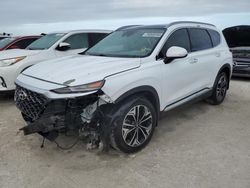 Hyundai Santa fe salvage cars for sale: 2019 Hyundai Santa FE Limited