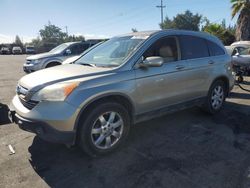 Honda crv salvage cars for sale: 2007 Honda CR-V EXL