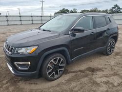 Jeep Compass salvage cars for sale: 2018 Jeep Compass Limited