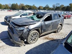 Toyota rav4 salvage cars for sale: 2021 Toyota Rav4 XLE Premium