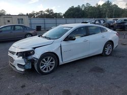 Chevrolet Malibu salvage cars for sale: 2016 Chevrolet Malibu LT