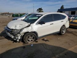 Honda crv salvage cars for sale: 2016 Honda CR-V LX