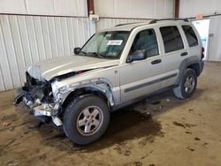 Jeep Liberty Sport salvage cars for sale: 2007 Jeep Liberty Sport