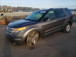 Ford Explorer salvage cars for sale: 2015 Ford Explorer XLT