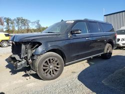 Ford Expedition salvage cars for sale: 2019 Ford Expedition Max Limited