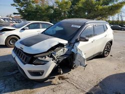 Jeep Compass salvage cars for sale: 2018 Jeep Compass Trailhawk