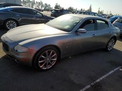 Vehiculos salvage en venta de Copart Rancho Cucamonga, CA: 2006 Maserati Quattroporte M139