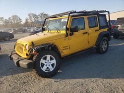 Jeep Wrangler salvage cars for sale: 2015 Jeep Wrangler Unlimited Sport