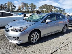 Subaru Impreza salvage cars for sale: 2020 Subaru Impreza Premium