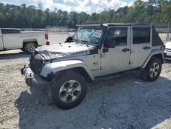 Jeep Wrangler salvage cars for sale: 2018 Jeep Wrangler Unlimited Sahara