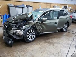 Salvage cars for sale from Copart Kincheloe, MI: 2017 Subaru Outback Touring