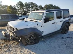 Jeep Wrangler salvage cars for sale: 2020 Jeep Wrangler Unlimited Sport