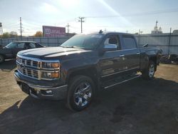 Chevrolet Silverado k1500 ltz salvage cars for sale: 2015 Chevrolet Silverado K1500 LTZ