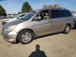 Salvage cars for sale from Copart Finksburg, MD: 2005 Honda Odyssey EX