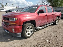 Chevrolet Silverado k1500 lt salvage cars for sale: 2018 Chevrolet Silverado K1500 LT