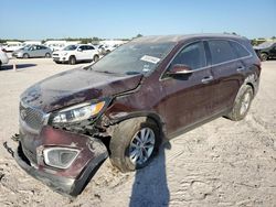 KIA Sorento salvage cars for sale: 2018 KIA Sorento LX