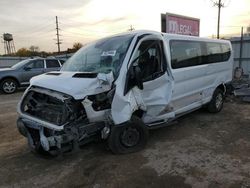 Salvage trucks for sale at Chicago Heights, IL auction: 2019 Ford Transit T-350