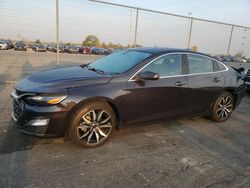 Chevrolet Malibu salvage cars for sale: 2022 Chevrolet Malibu RS