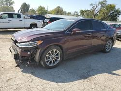 Ford Fusion salvage cars for sale: 2017 Ford Fusion SE