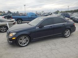 Mercedes-Benz c-Class salvage cars for sale: 2014 Mercedes-Benz C 300 4matic