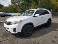 KIA Sorento salvage cars for sale: 2015 KIA Sorento LX