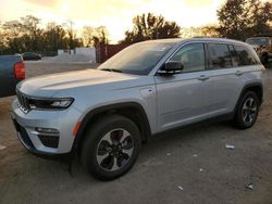 Jeep Grand Cherokee salvage cars for sale: 2023 Jeep Grand Cherokee Limited 4XE