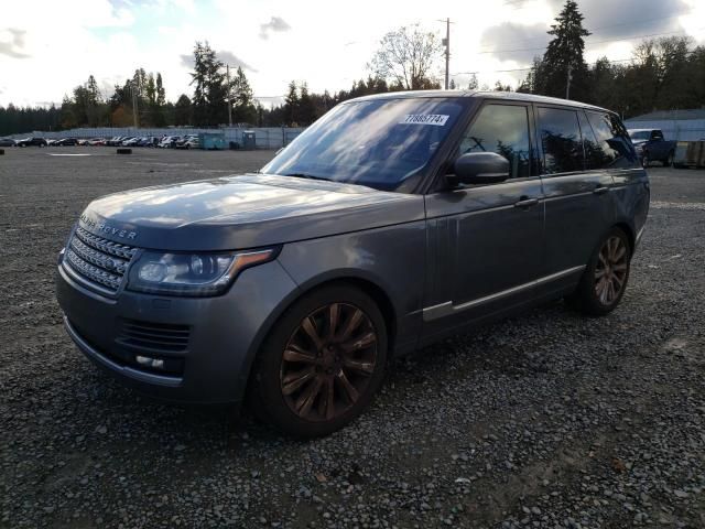 2015 Land Rover Range Rover Supercharged