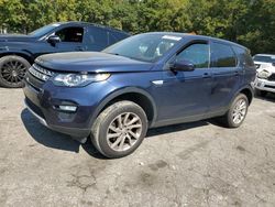 Land Rover Discovery salvage cars for sale: 2016 Land Rover Discovery Sport HSE