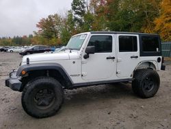 Jeep salvage cars for sale: 2017 Jeep Wrangler Unlimited Sport