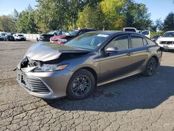 Toyota salvage cars for sale: 2021 Toyota Camry LE