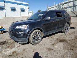 Ford salvage cars for sale: 2018 Ford Explorer XLT