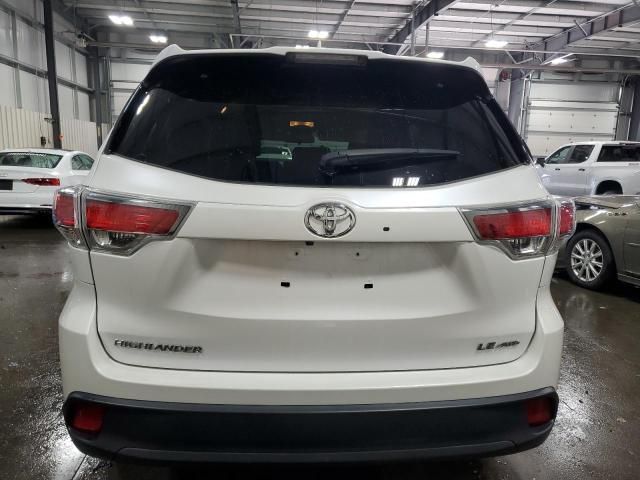 2015 Toyota Highlander LE